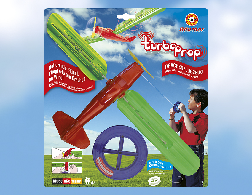 Guenther 1331 48 x 21 cm Turboprop Kite Toy 