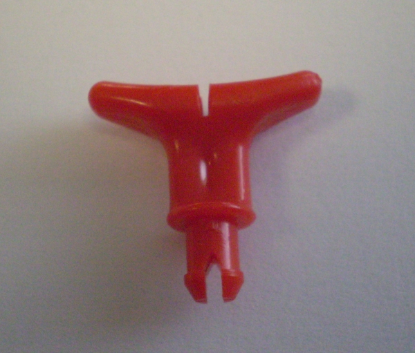 5068 Red cleat for Gunther sailing boats